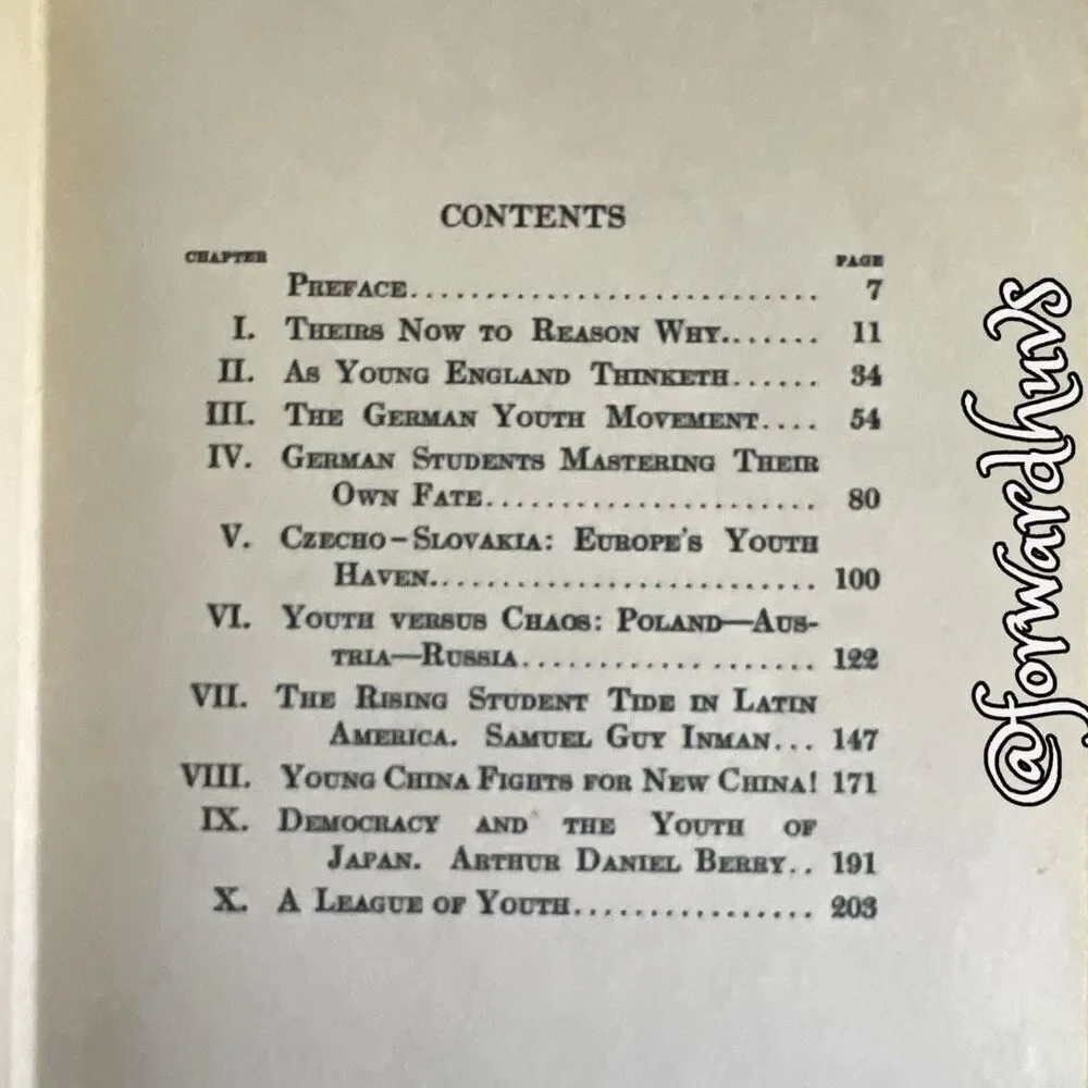 The Revolt of Youth by Stanley High – November 1923